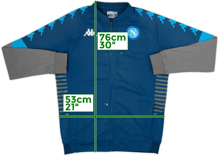 2020-21 Napoli Kappa Track Jacket - 5/10 - (XL)