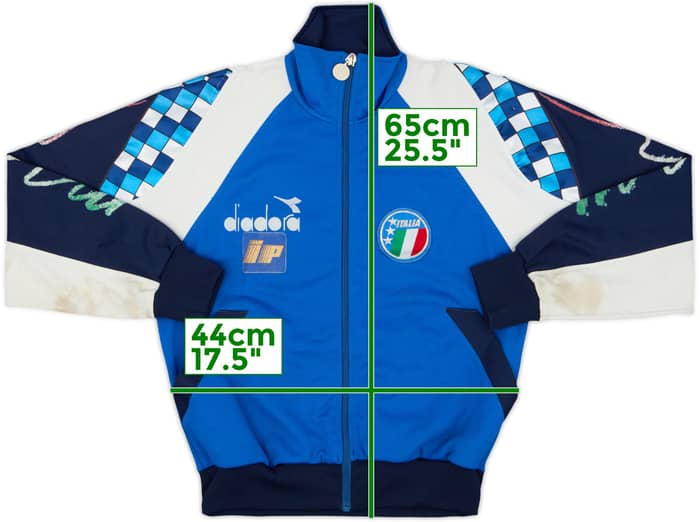 1990 Italy Diadora Track Jacket - 5/10 - (S)