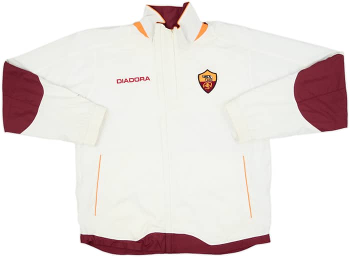 2005-06 Roma Diadora Track Jacket - 7/10 - (L)