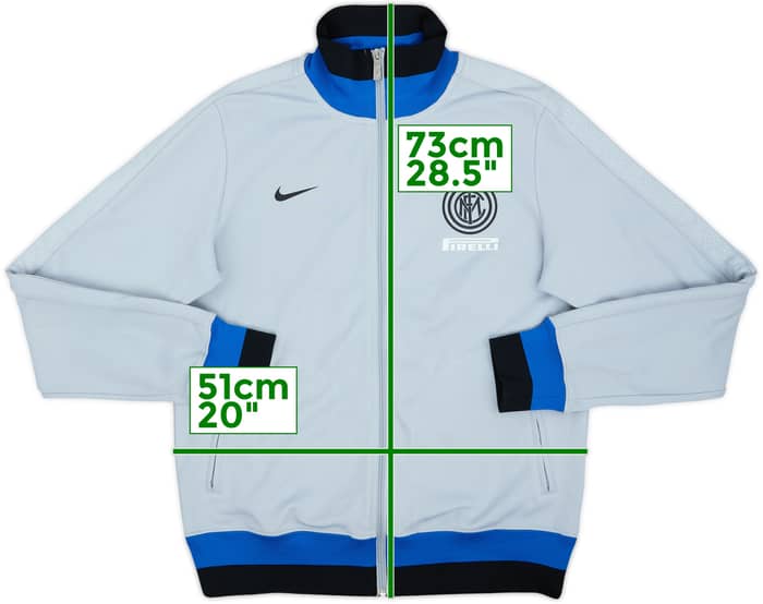 2012-13 Inter Milan Nike Track Jacket - 7/10 - (M)
