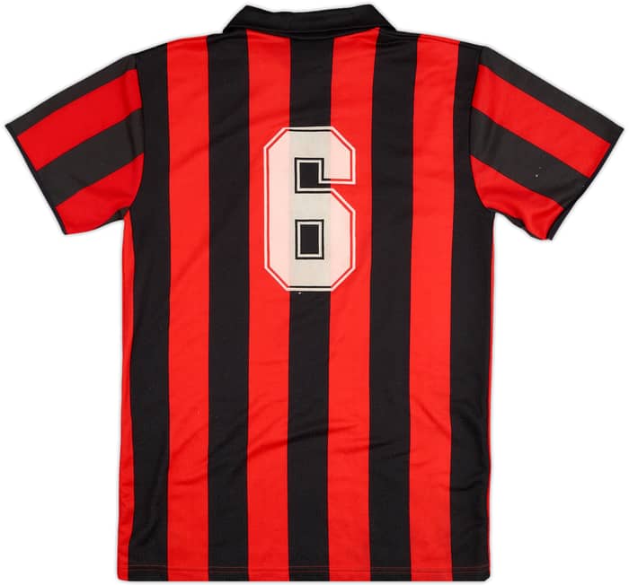 1987-88 AC Milan Home Shirt #6 - 8/10 - (M)