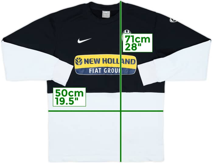 2009-10 Juventus Nike Sweat Top - 7/10 - (M)