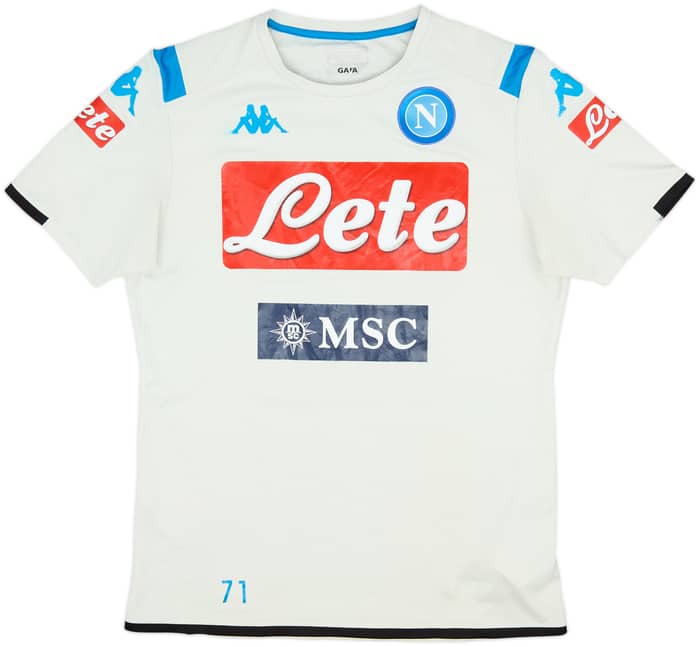 2019-20 Napoli Kappa Player Issue Training Shirt #71 - 4/10 - (XXL)