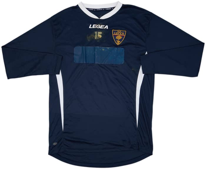 2013-14 Lecce Legea Player Issue Training L/S Shirt #15 - 3/10 - (XL)