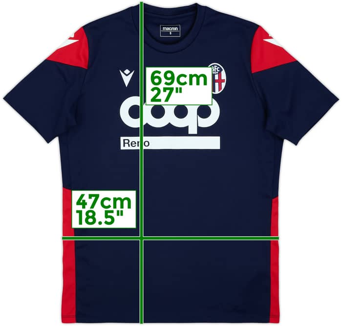 2023-24 Bologna Macron Training Shirt - 10/10 - (S)