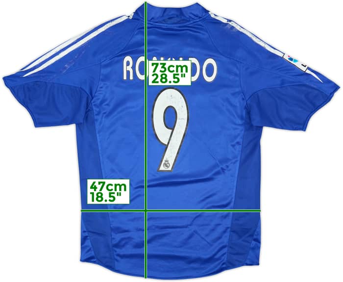 2004-05 Real Madrid Third Shirt Ronaldo #9 - 4/10 - (S)
