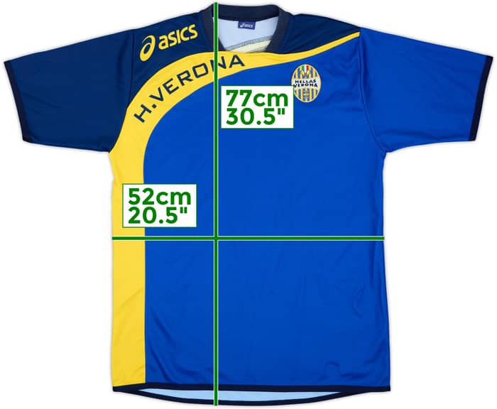 2009-10 Hellas Verona Asics Training Shirt - 8/10 - (L)