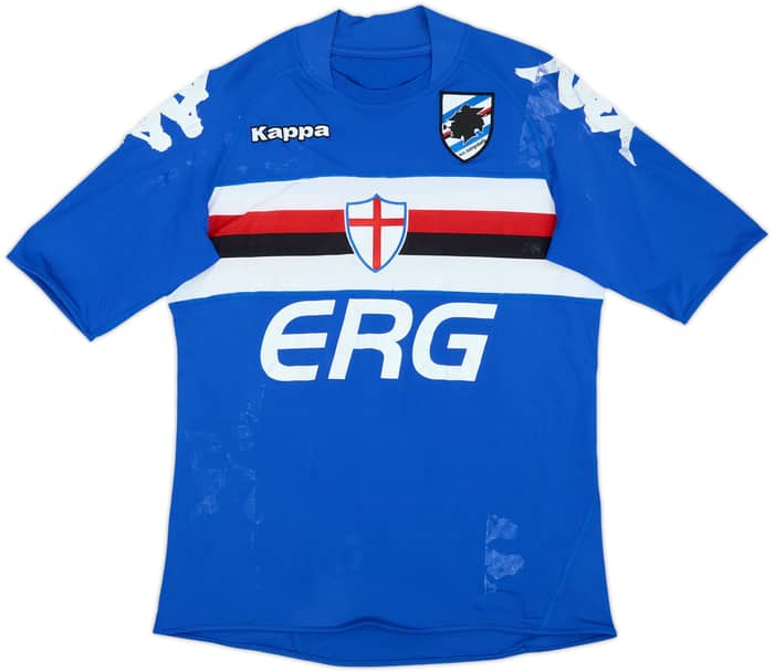 2008-09 Sampdoria Home Shirt Bellucci #11 - 4/10 - (L)