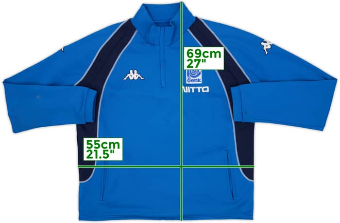 2003-04 KRC Genk Kappa 1/4 Zip Drill Top - 5/10 - (XL)