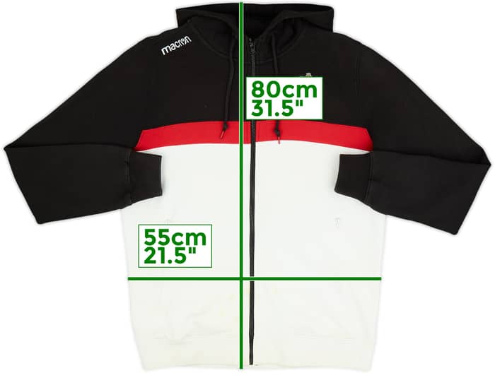 2017-18 Nice Macron Hooded Track Jacket - 6/10 - (XXL)