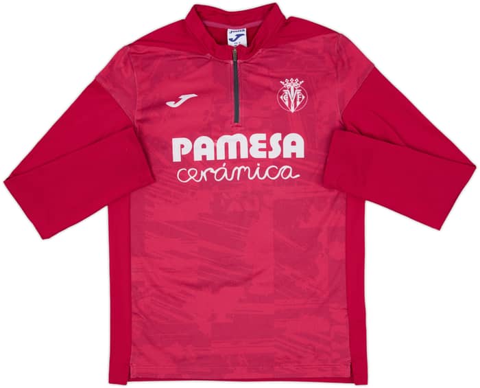 2020-21 Villarreal Joma 1/4 Zip Drill Top - 7/10 - (S)