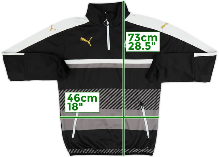 2016-17 Newcastle Puma 1/4 Zip Drill Top - 5/10 - (S)