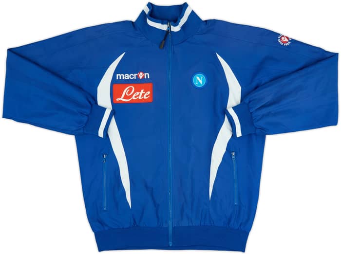 2009-10 Napoli Macron Track Jacket - 7/10 - (M)