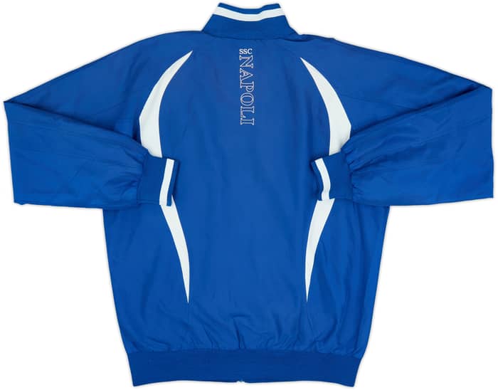 2009-10 Napoli Macron Track Jacket - 7/10 - (M)