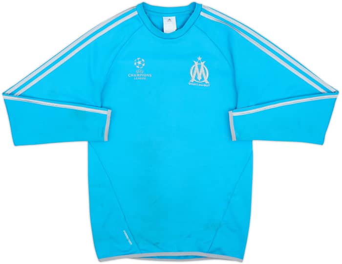 2013-14 Olympique Marseille adidas CL Sweat Top - 4/10 - (XS)
