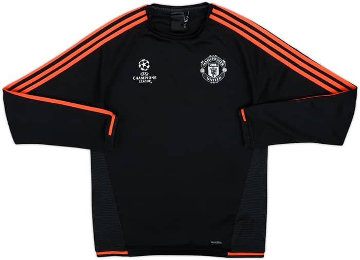 2015-16 Manchester United adidas CL Sweat Top - 8/10 - (S)