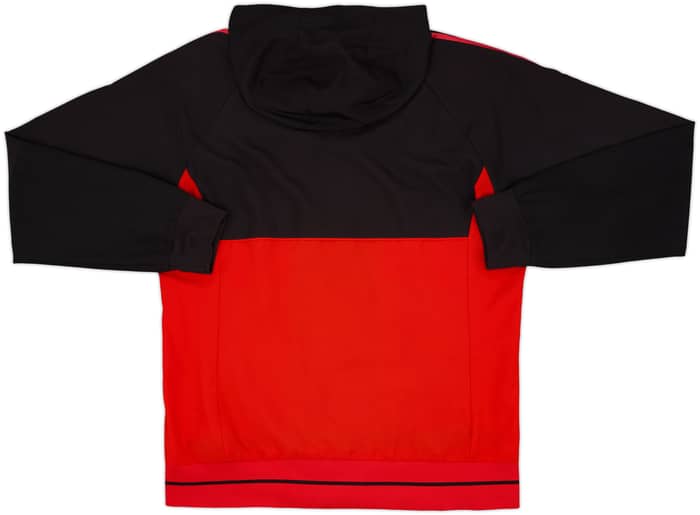 2017-18 Manchester United adidas Hooded Track Jacket - 8/10 - (L)