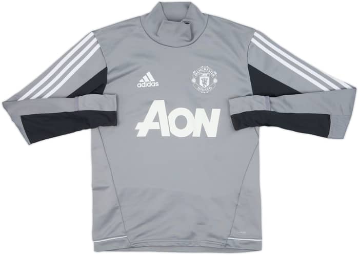 2017-18 Manchester United adidas Sweat Top - 5/10 - (S)