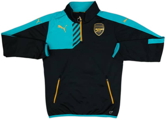 2015-16 Arsenal Puma 1/4 Zip Drill Top - 9/10 - (S)