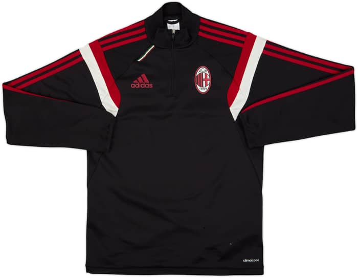 2014-15 AC Milan adidas 1/4 Zip Training Top - 5/10 - (S)