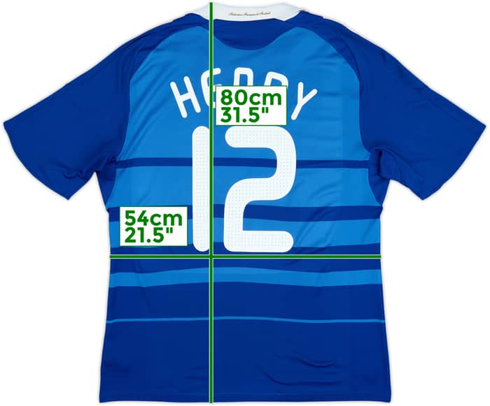 2008-09 France Home Shirt Henry #12 - 5/10 - (L)