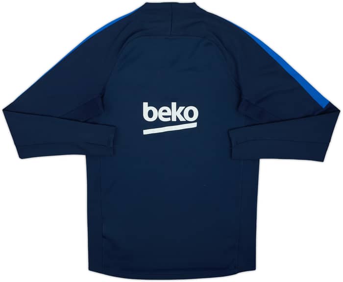 2016-17 Barcelona Nike 1/4 Zip Drill Top - 9/10 - (S)