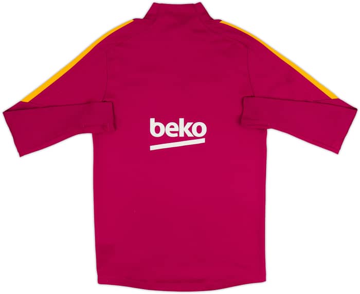 2016-17 Barcelona Nike 1/4 Zip Drill Top - 8/10 - (S)