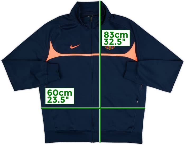 2010-11 Barcelona Nike Track Jacket - 6/10 - (XXL)