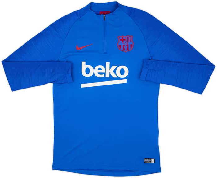 2019-20 Barcelona Nike 1/4 Zip Drill Top - 8/10 - (S)