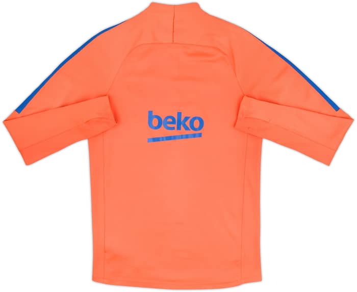 2016-17 Barcelona Nike 1/4 Zip Drill Top - 5/10 - (S)