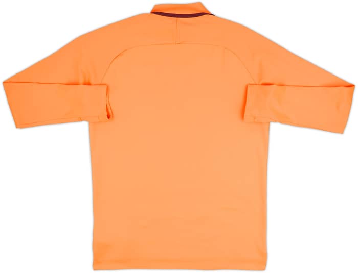 2017-18 Barcelona Nike 1/4 Zip Drill Top - 6/10 - (M)