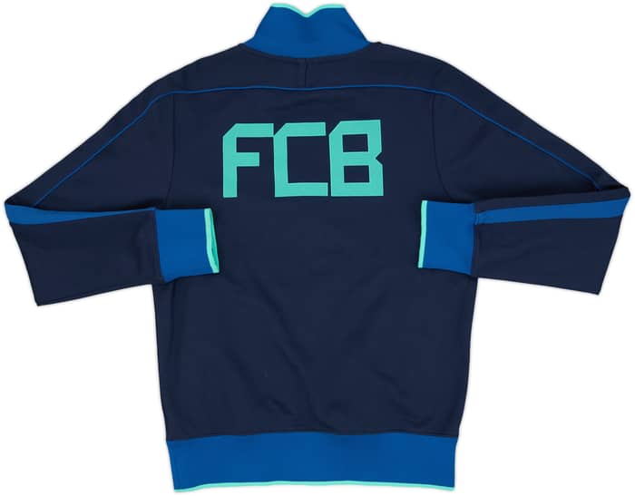 2010-11 Barcelona Nike N98 Track Jacket - 9/10 - (S)