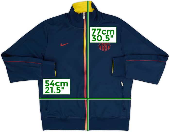2013-14 Barcelona Nike Track Jacket - 7/10 - (XL)