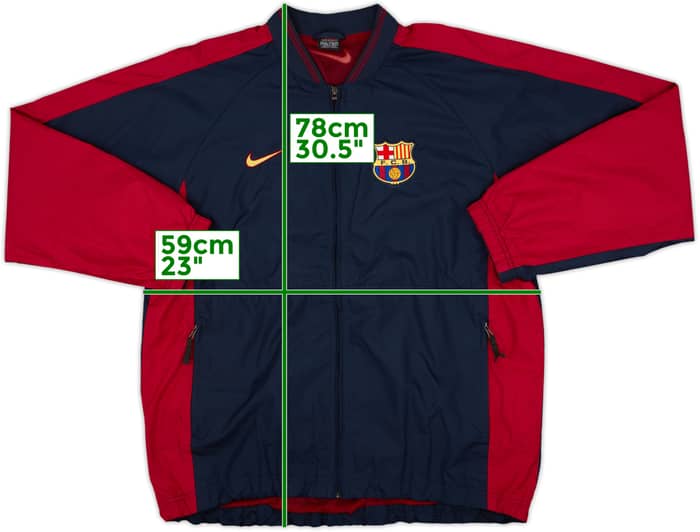 1999-00 Barcelona Nike Rain Jacket - 7/10 - (M)