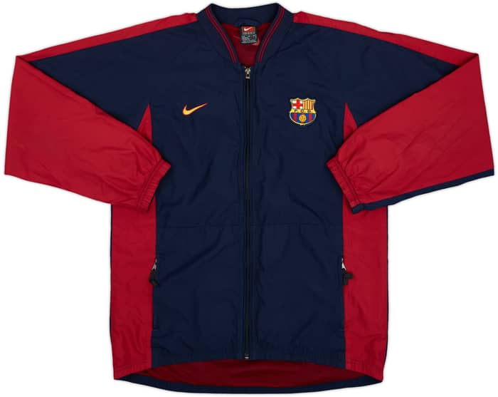 1999-00 Barcelona Nike Track Jacket - 5/10 - (XL.Boys)