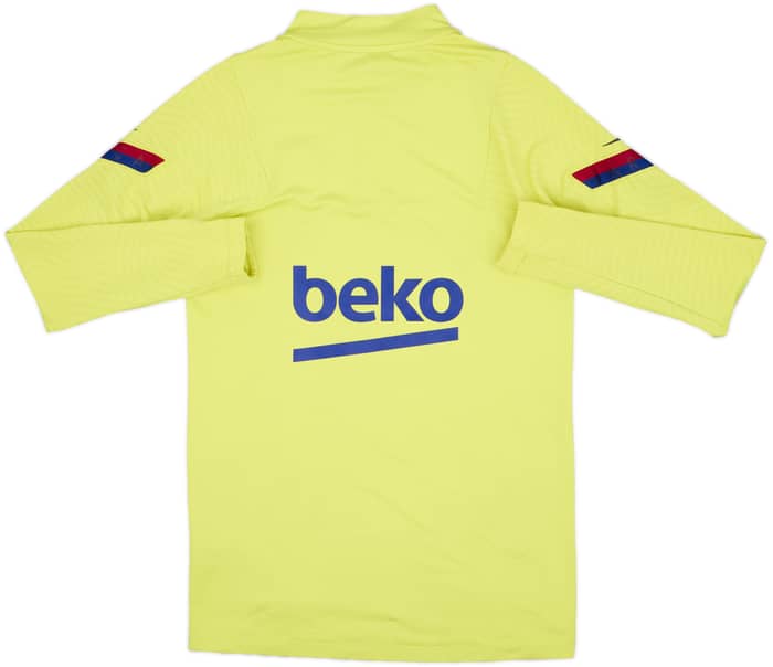 2020-21 Barcelona Nike Vaporknit 1/4 Zip Drill Top - 6/10 - (S)