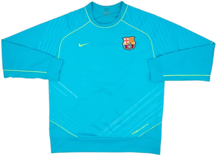 2007-08 Barcelona Nike Sweat Top - 6/10 - (L)
