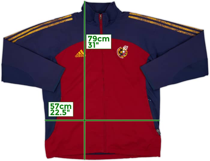 2000-01 Spain adidas Track Jacket - 5/10 - (M/L)