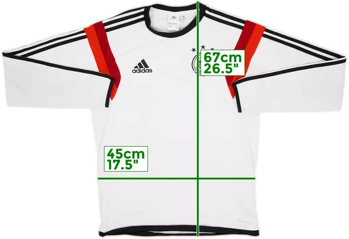 2013-14 Germany adidas Sweat Top - 6/10 - (S)