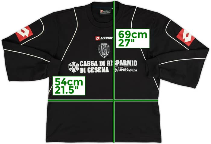 2009-10 Cesena Lotto Drill Top - 4/10 - (L)