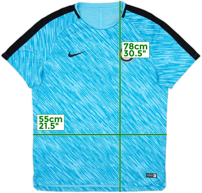 2014-15 Inter Milan Nike Training Shirt - 9/10 - (XL)