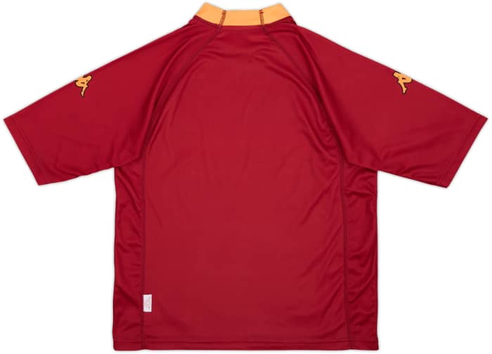 2000-01 Roma Basic Home Shirt - 9/10 - (XL.Boys)