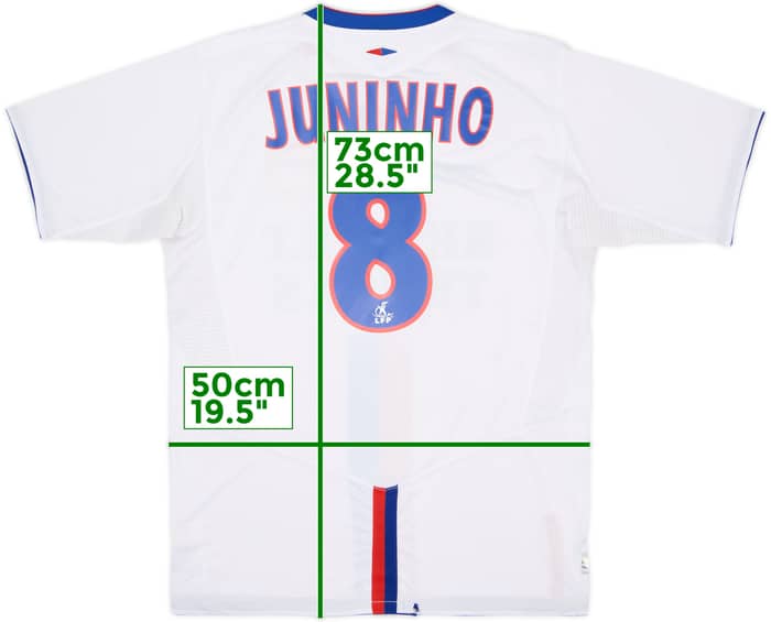 2004-05 Lyon Home Shirt Juninho #8 - 5/10 - (M)