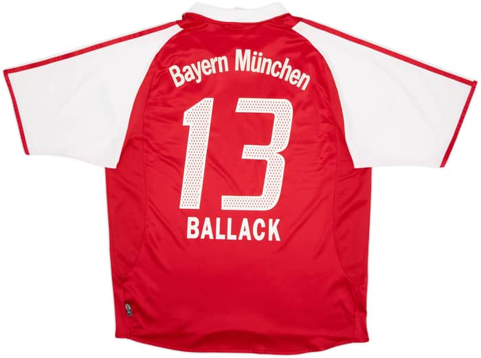 2003-04 Bayern Munich Home Shirt Ballack #13 - 6/10 - (L)