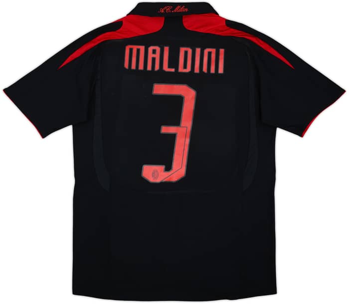 2007-08 AC Milan Third Shirt Maldini #3 - 5/10 - (S)