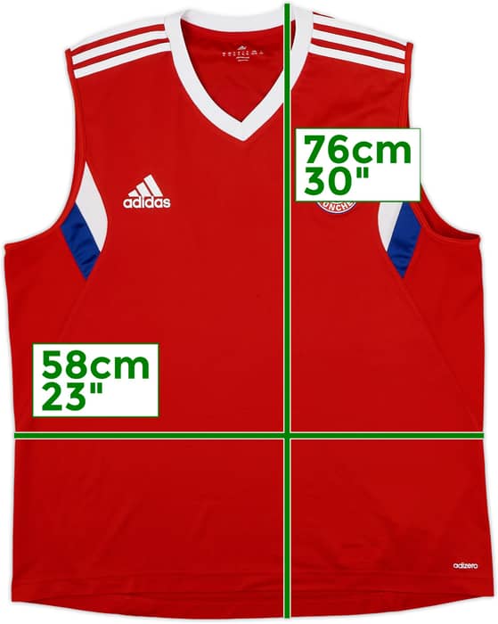 2014-15 Bayern Munich adidas Training Vest - 9/10 - (XL)