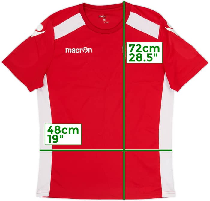 2016-17 Padova Macron Training Shirt - 9/10 - (M)