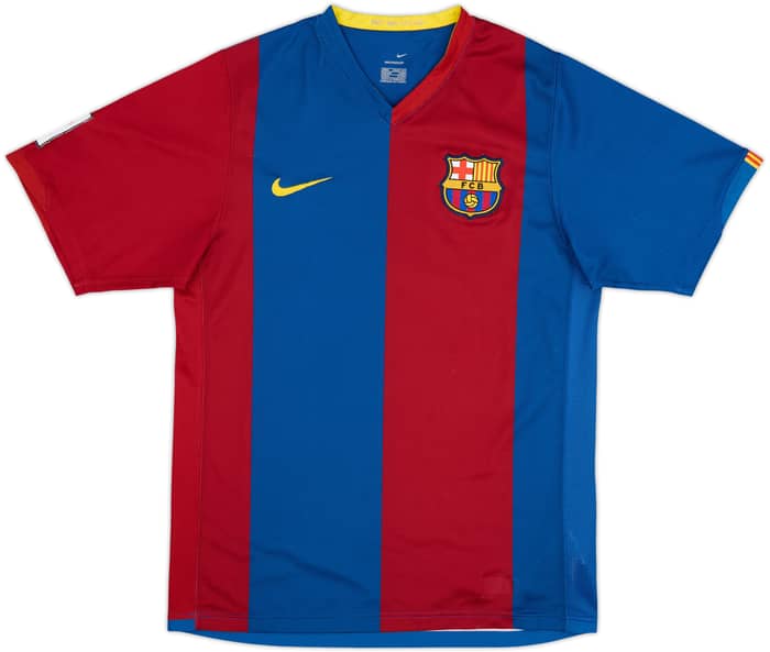 2006-07 Barcelona Home Shirt Deco #20 - 7/10 - (S)