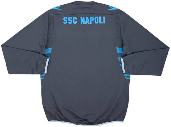 2013-14 Napoli Macron Sweat Top - 8/10 - (M)