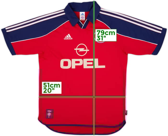 1999-01 Bayern Munich Home Shirt - 5/10 - (M)